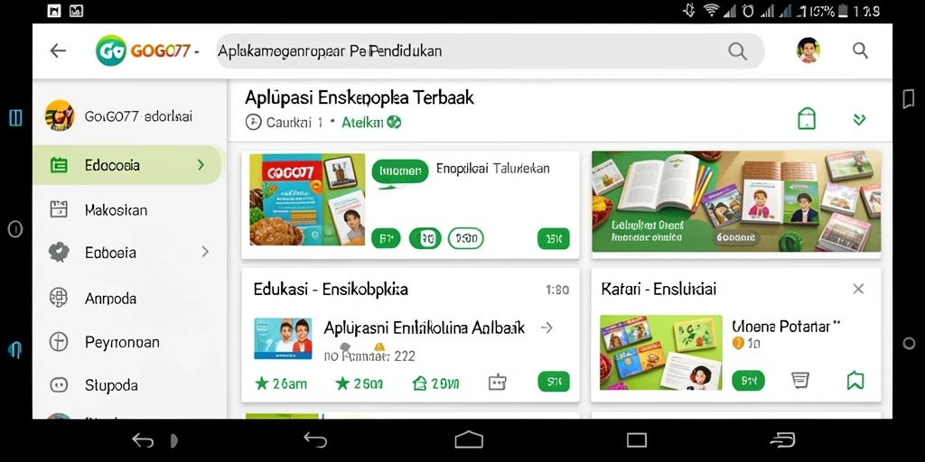 Tampilan antarmuka GOGO77 yang informatif dan menarik.