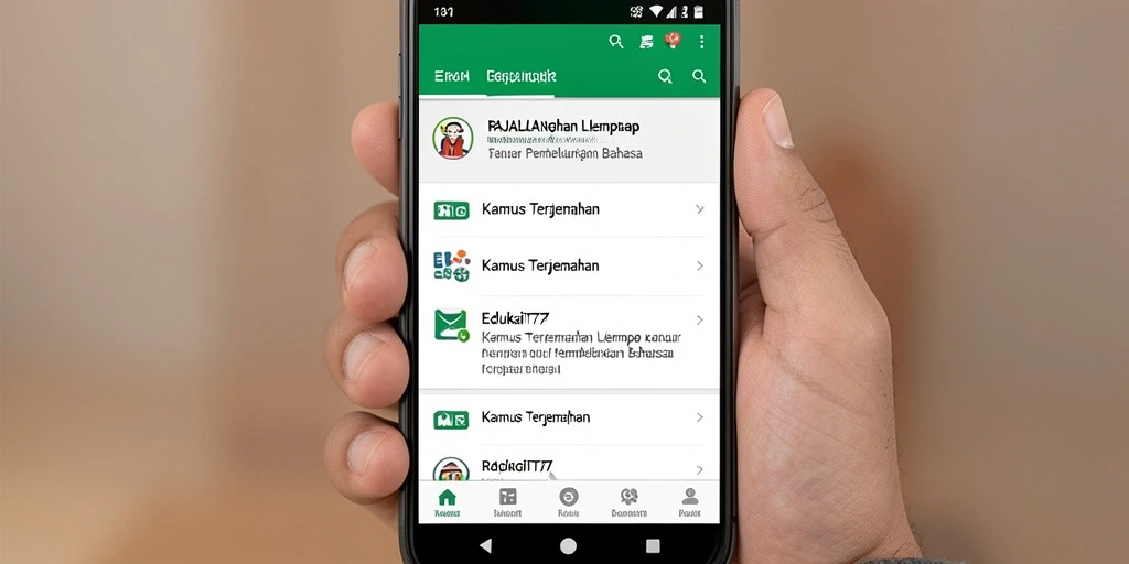 Tampilan antarmuka pengguna RAJALANGIT77 yang sederhana dan intuitif.